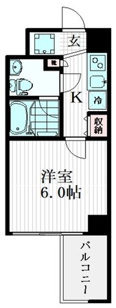 マーレ横浜白金の物件間取画像